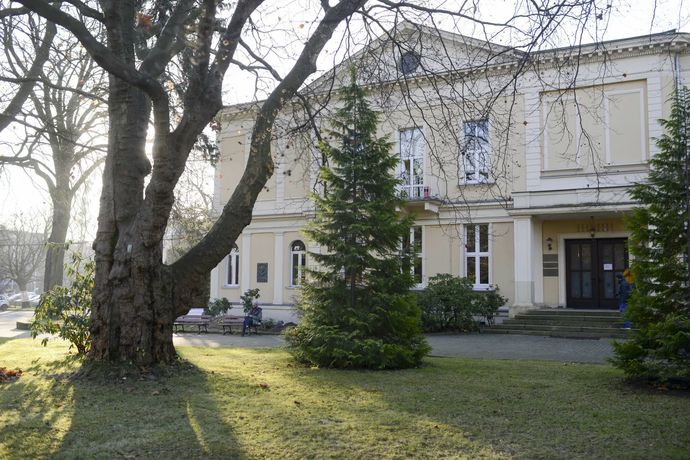 Budynek łódzkiej Szkoły Filmowej Budynek łódzkiej Szkoły Filmowej