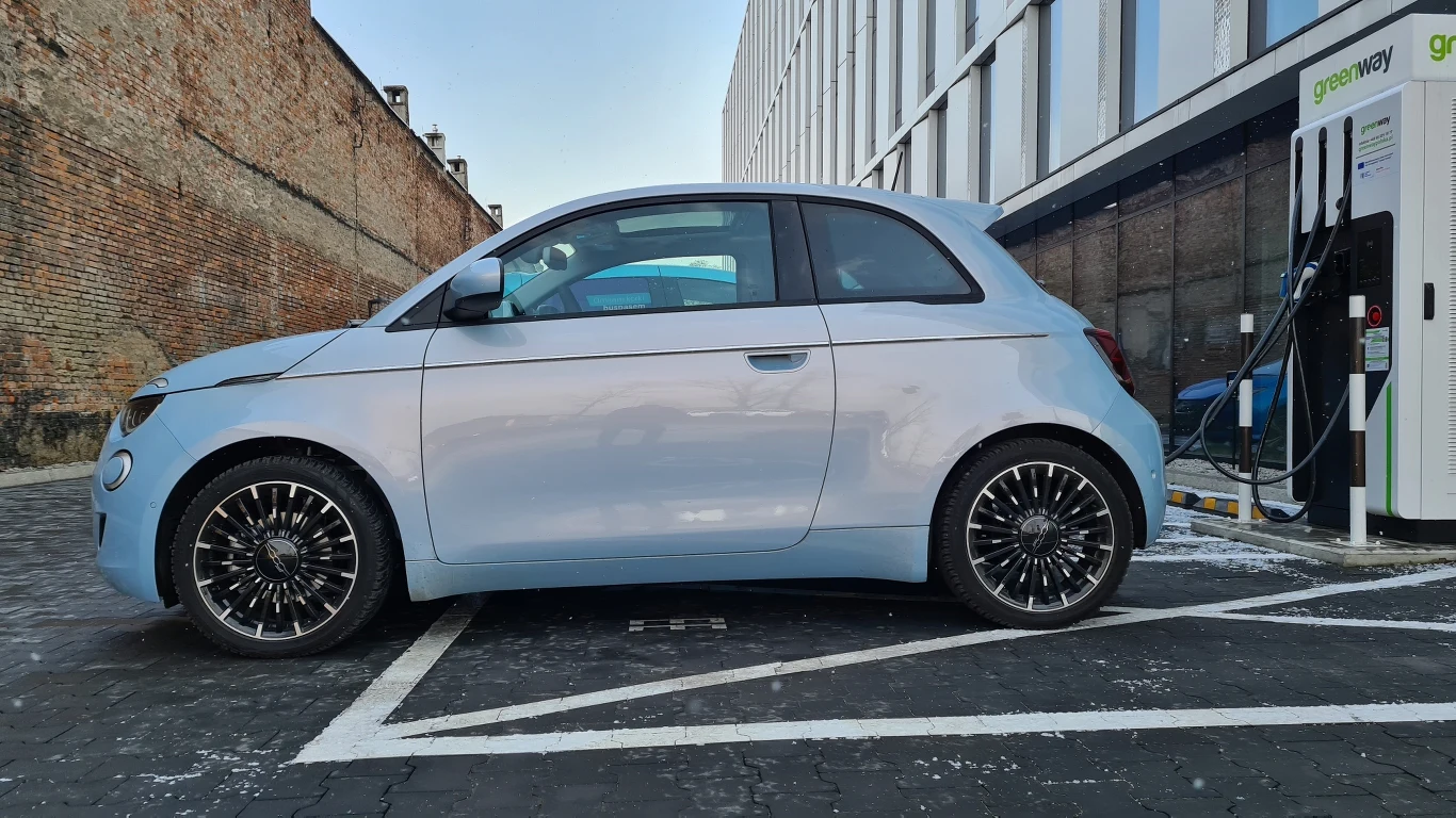 Fiat 500e. Zdjęcia