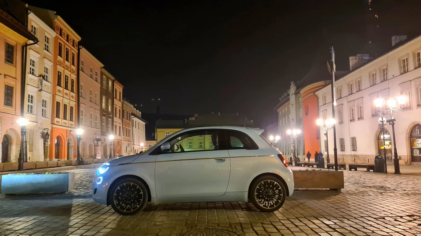 Fiat 500e. Zdjęcia