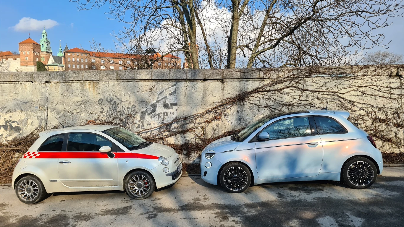 Fiat 500e. Zdjęcia