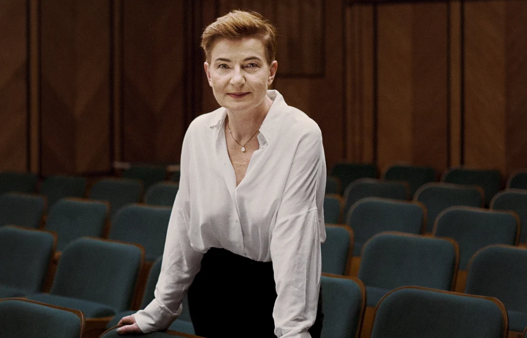Rektorka Szkoły Filmowej w Łodzi dr hab. Milenia Fiedler  Rektorka Szkoły Filmowej w Łodzi dr hab. Milenia Fiedler
