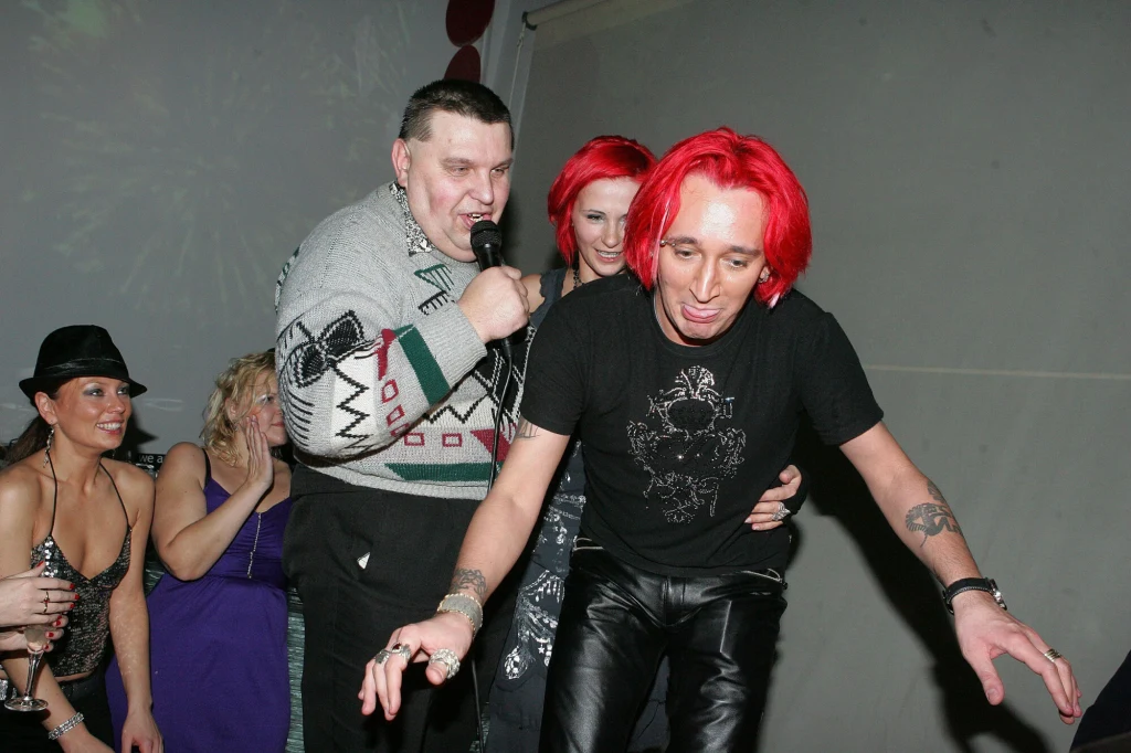 Michał Wiśniewski w klubie Extravaganza Michał Wiśniewski w klubie Extravaganza