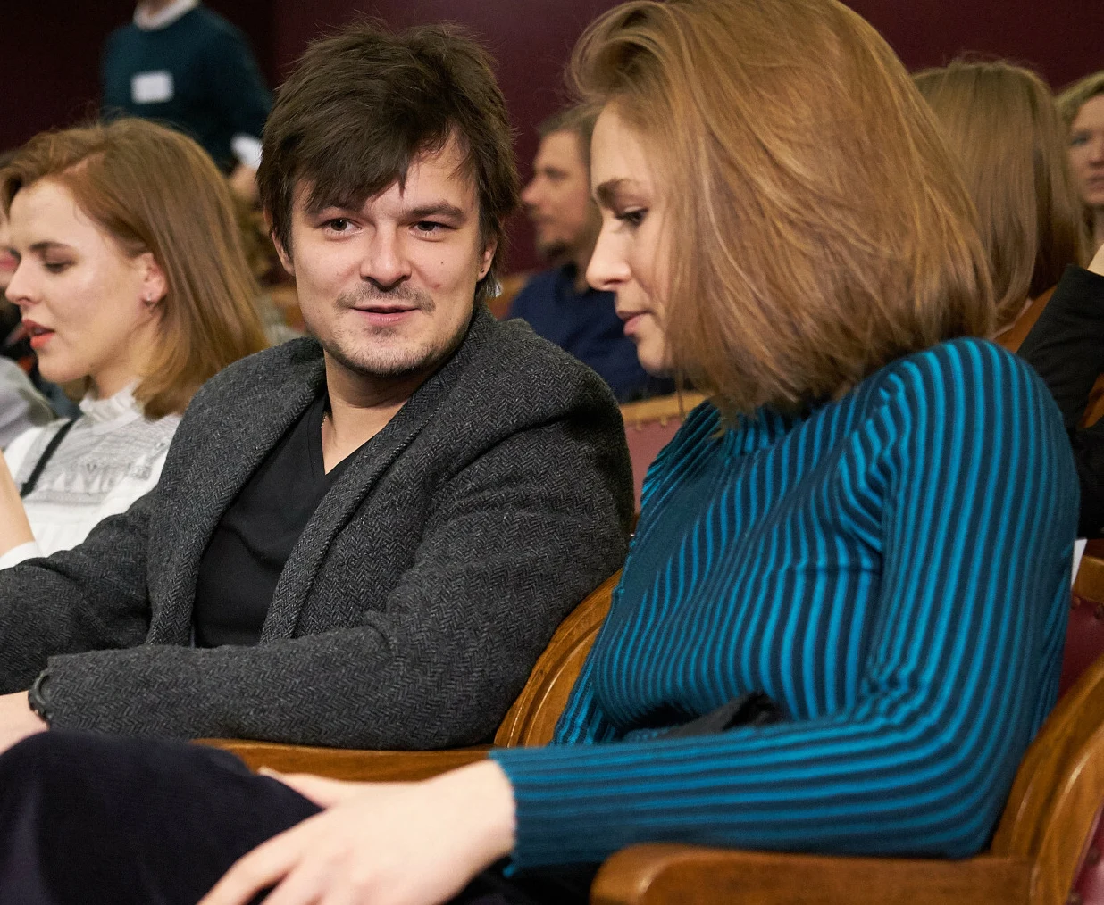 Dawid Ogrodnik i Zofia Wichłacz Dawid Ogrodnik i Zofia Wichłacz