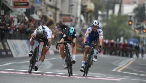 Michał Kwiatkowski podczas Mediolan - San Remo 2017