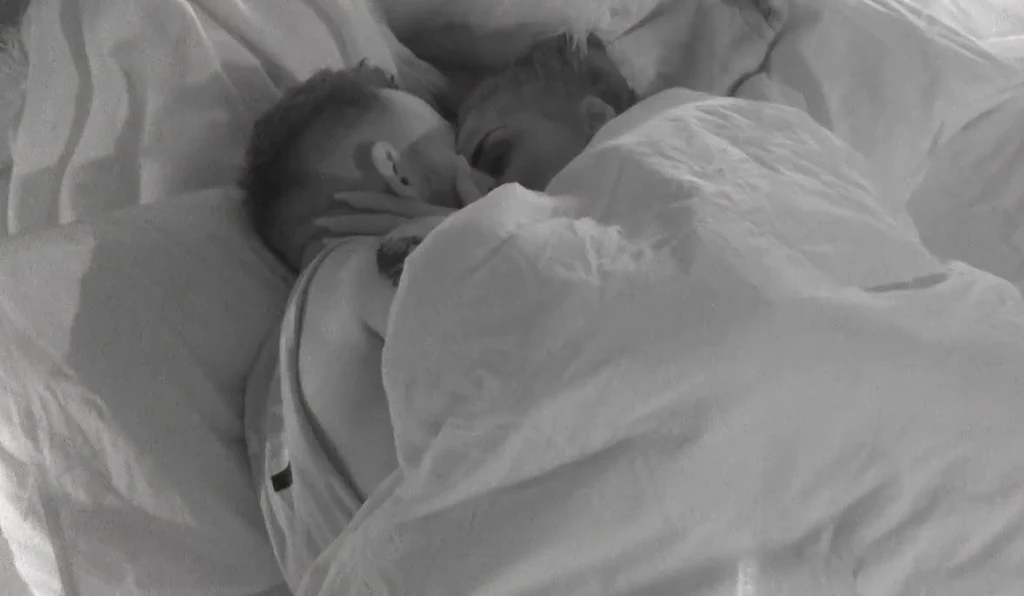 Stella i Piotr w kryjówce