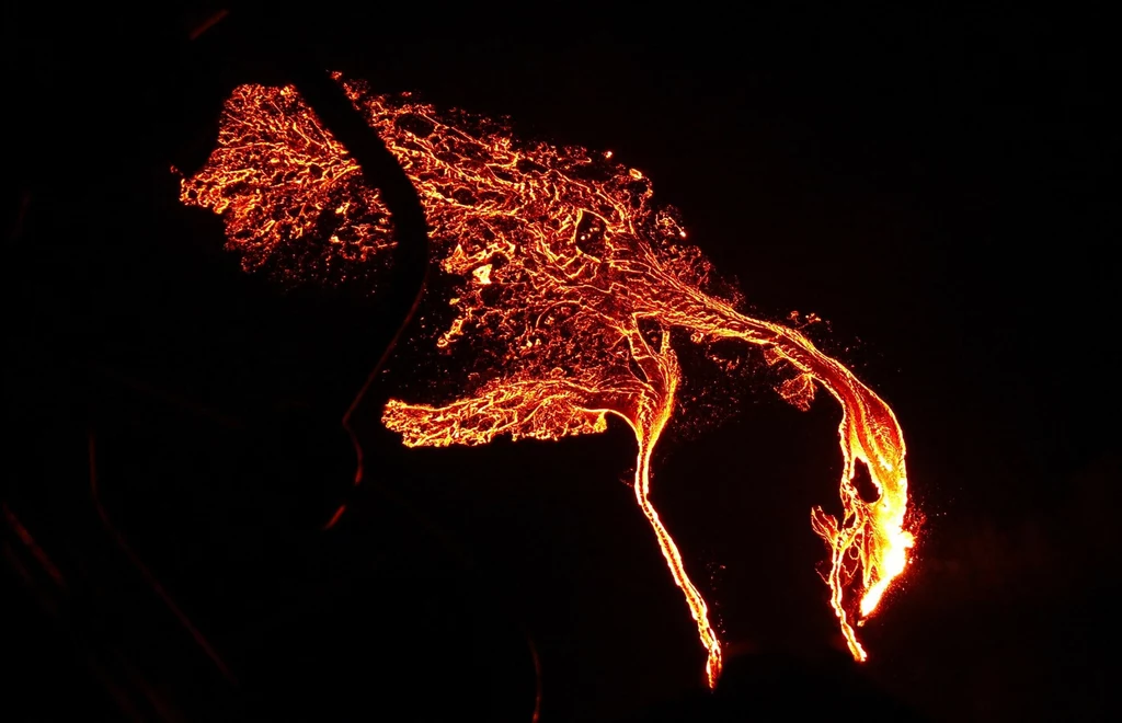 Erupcja wulkanu Fagradalsfjall Erupcja wulkanu Fagradalsfjall