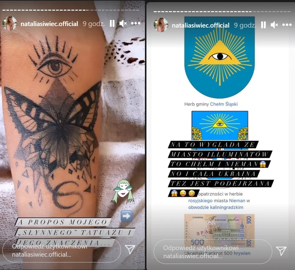 Siwiec odpowiedziała Violi /Screen: instagram.com/nataliasiwiec.official/