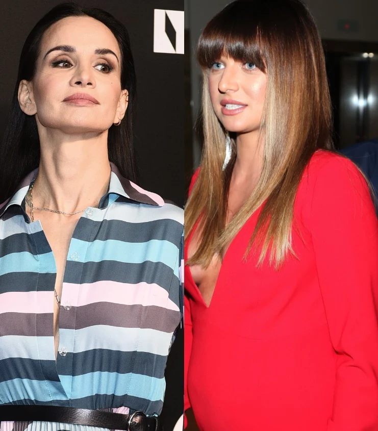 Viola Kołakowska i Anna Lewandowska Viola Kołakowska i Anna Lewandowska