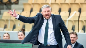 Trener Pszczółki Polski-Cukier AZS-UMCS Lublin Krzysztof Szewczyk