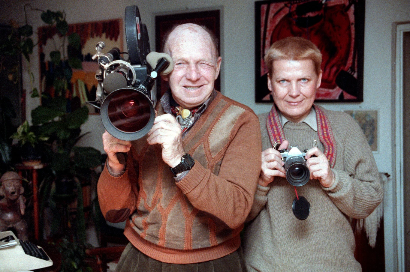 Tony Halik i Elżbieta Dzikowska Tony Halik i Elżbieta Dzikowska