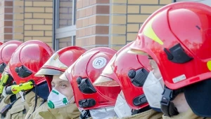 Wielkopolscy strażacy dołączyli do personelu szpitala tymczasowego, zdj. ilustracyjne