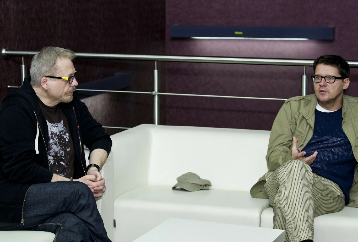 Tomasz Raczek i Wojciech Malajkat Tomasz Raczek i Wojciech Malajkat