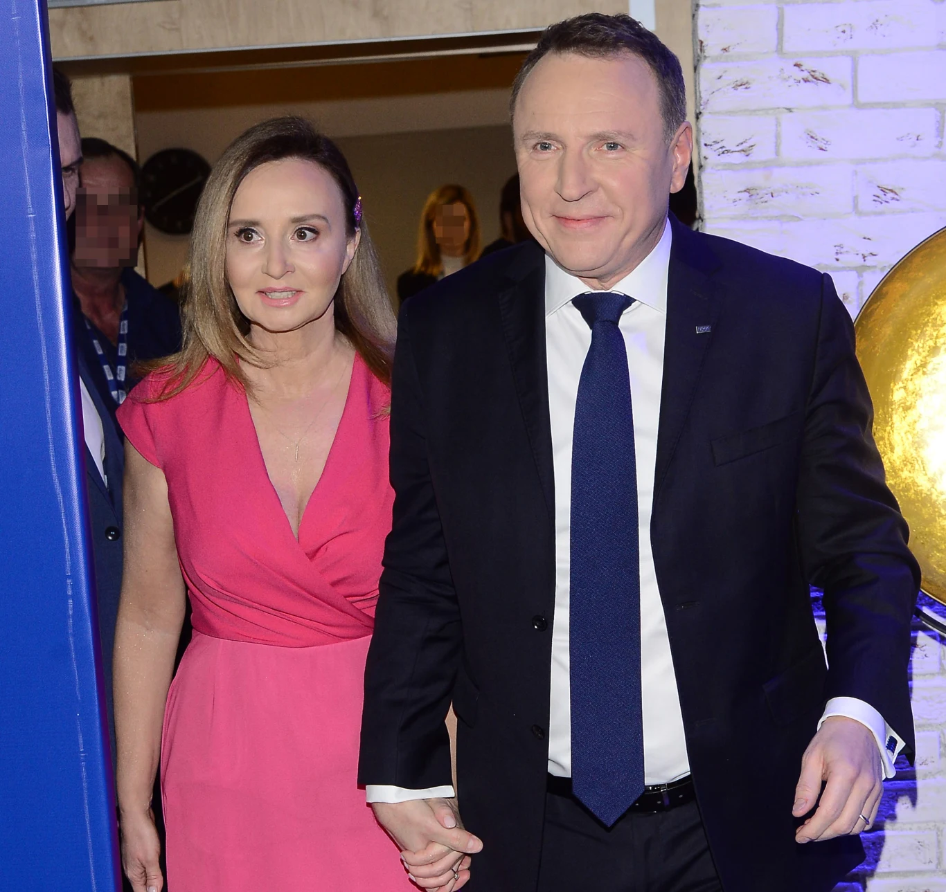 Jacek Kurski z żoną Joanną Jacek Kurski z żoną Joanną