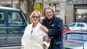 Ewa Kasprzyk i jej życiowy partner Michał Kozerski