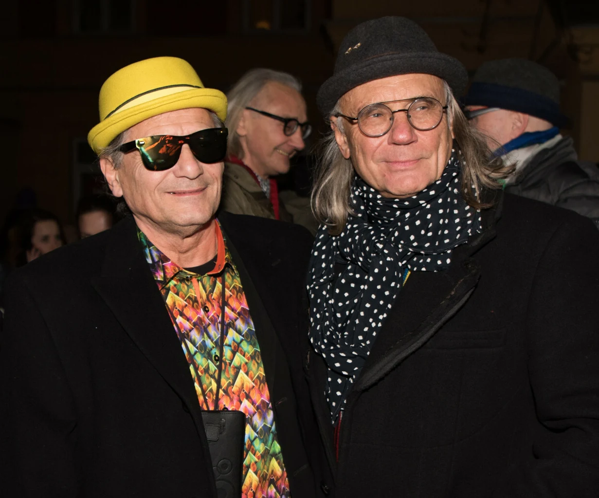 Ryszard Olesiński i Kamil Sipowicz