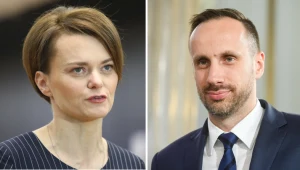 Jadwiga Emilewicz (fot.Tomasz Jastrzebowski ) i Janusz Kowalski (fot. Jacek Dominski)