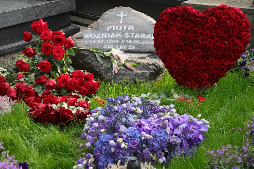 Grób Piotra Woźniaka-Staraka
