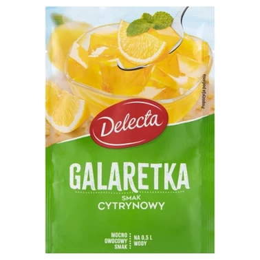 Delecta Galaretka smak cytrynowy 70 g - 1