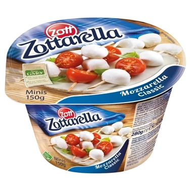 Zott Zottarella Minis Classic Ser mozzarella 150 g - 1