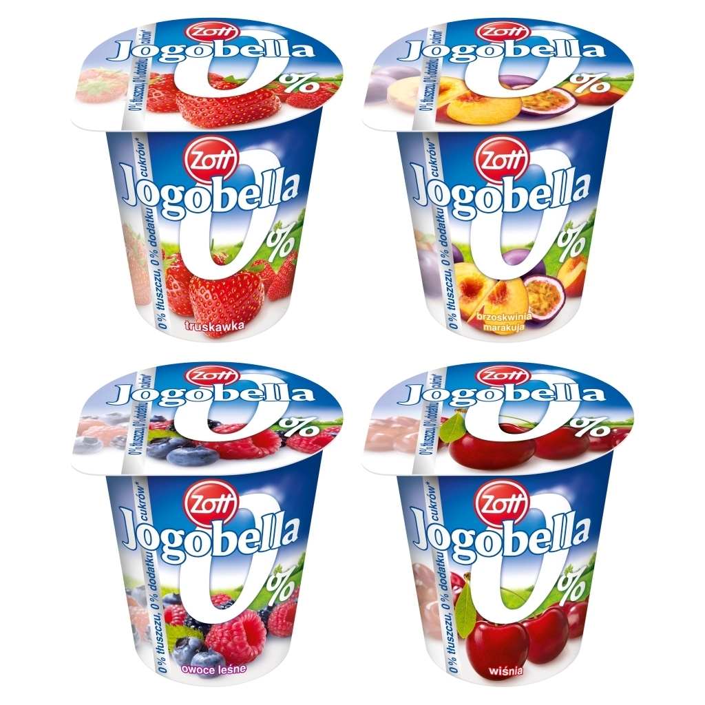 Jogobella Jogobella Bez Owoców Sama Chemia Zott Jogobella 0% Jogurt 150 g – promocje i gdzie można tanio kupić