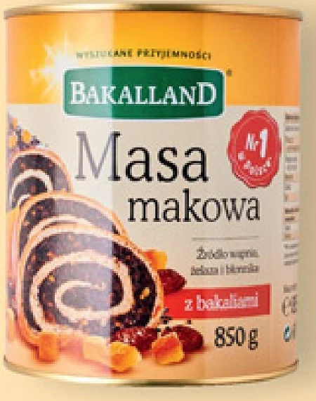 Masa makowa Bakalland