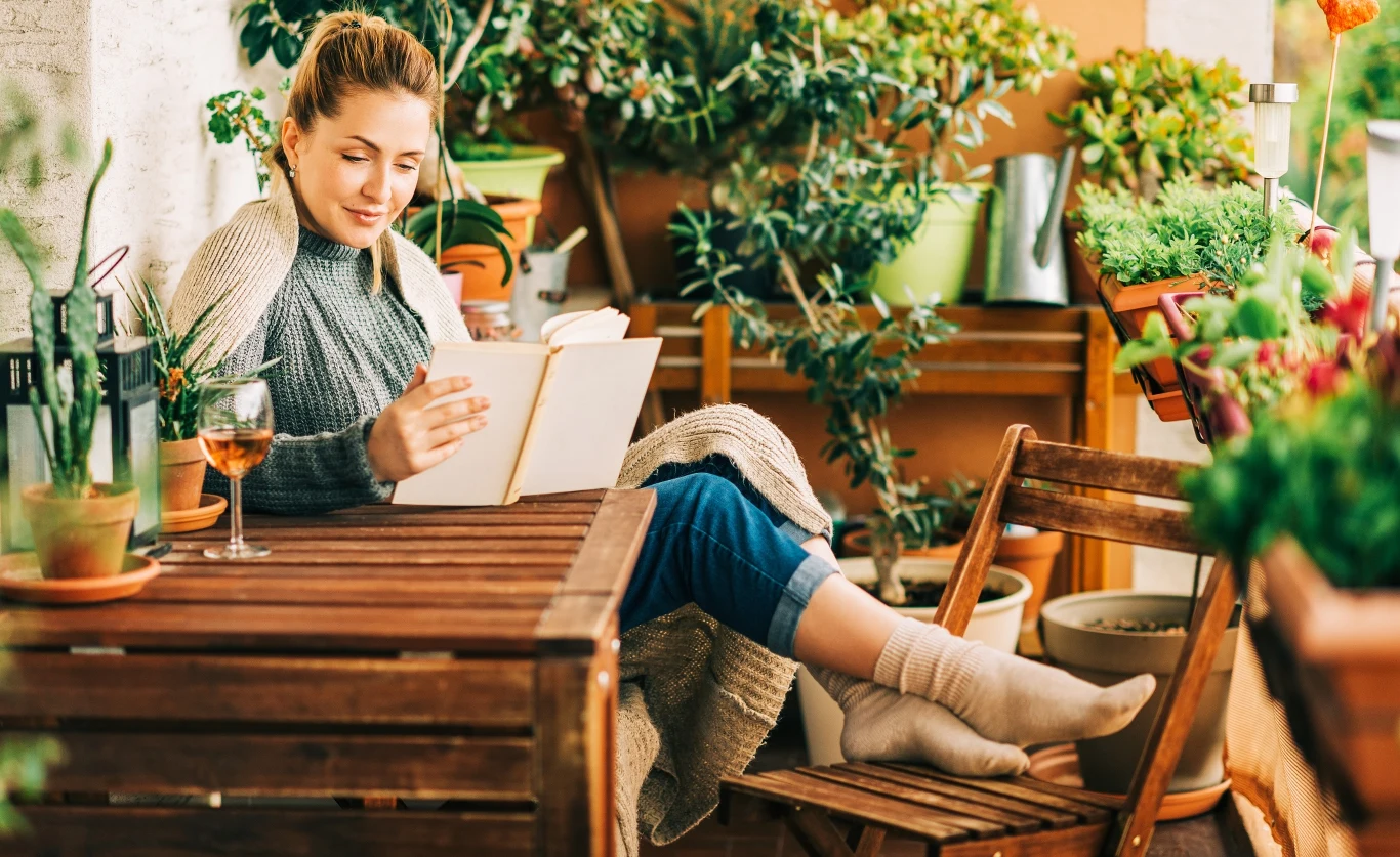 Dobrze urządzony balkon może stać się miejscem relaksu. Dobrze urządzony balkon może stać się miejscem relaksu.