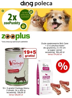 Promocje dla zwierząt w Zooplus