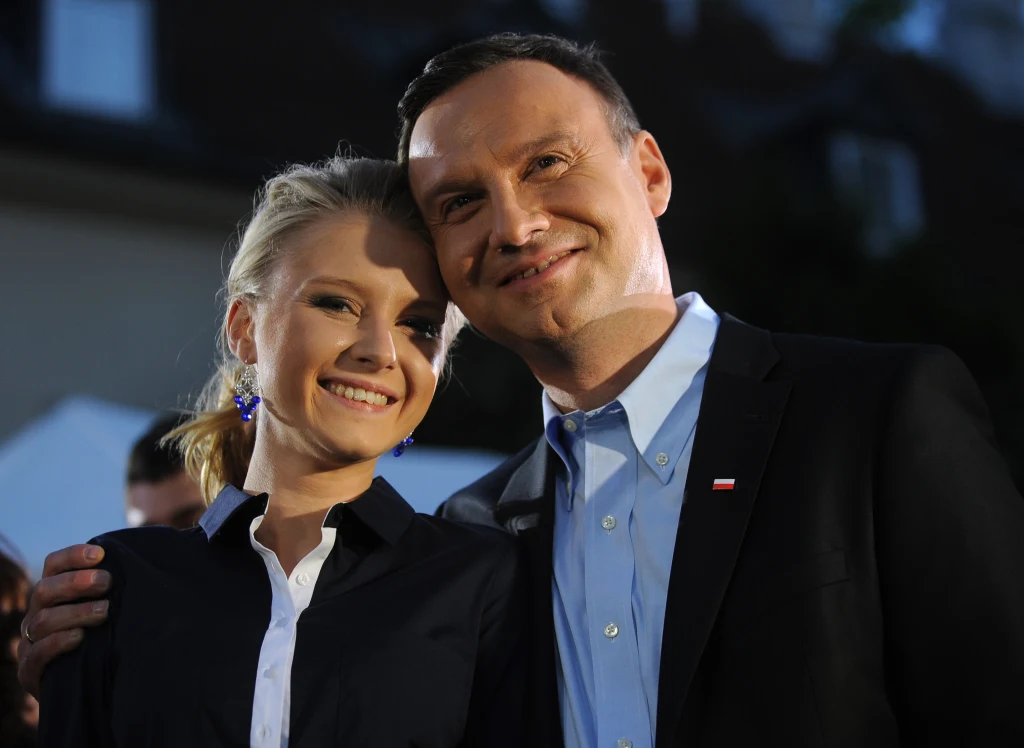 Kinga Duda z Andrzejem Dudą 
