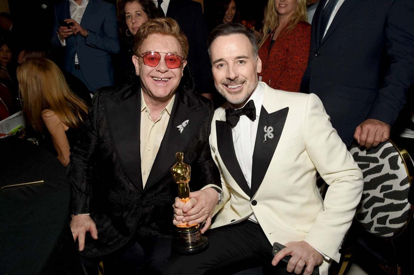 Elton John i jego partner, David Furnish Elton John i jego partner, David Furnish