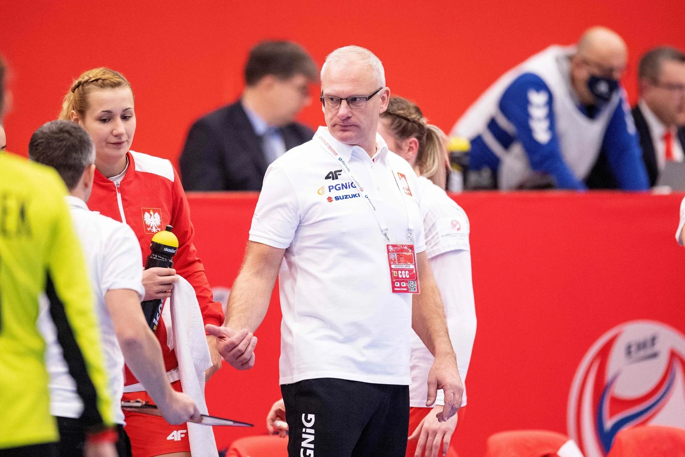 Trener reprezentacji Polski Arne Senstad