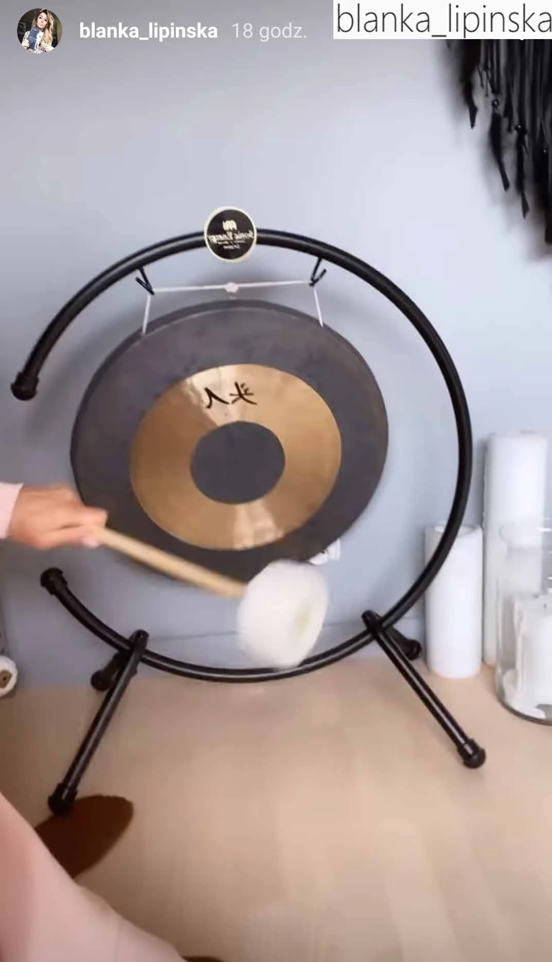 Screenshot z Instagrama @blanka_lipinska Screenshot z Instagrama @blanka_lipinska