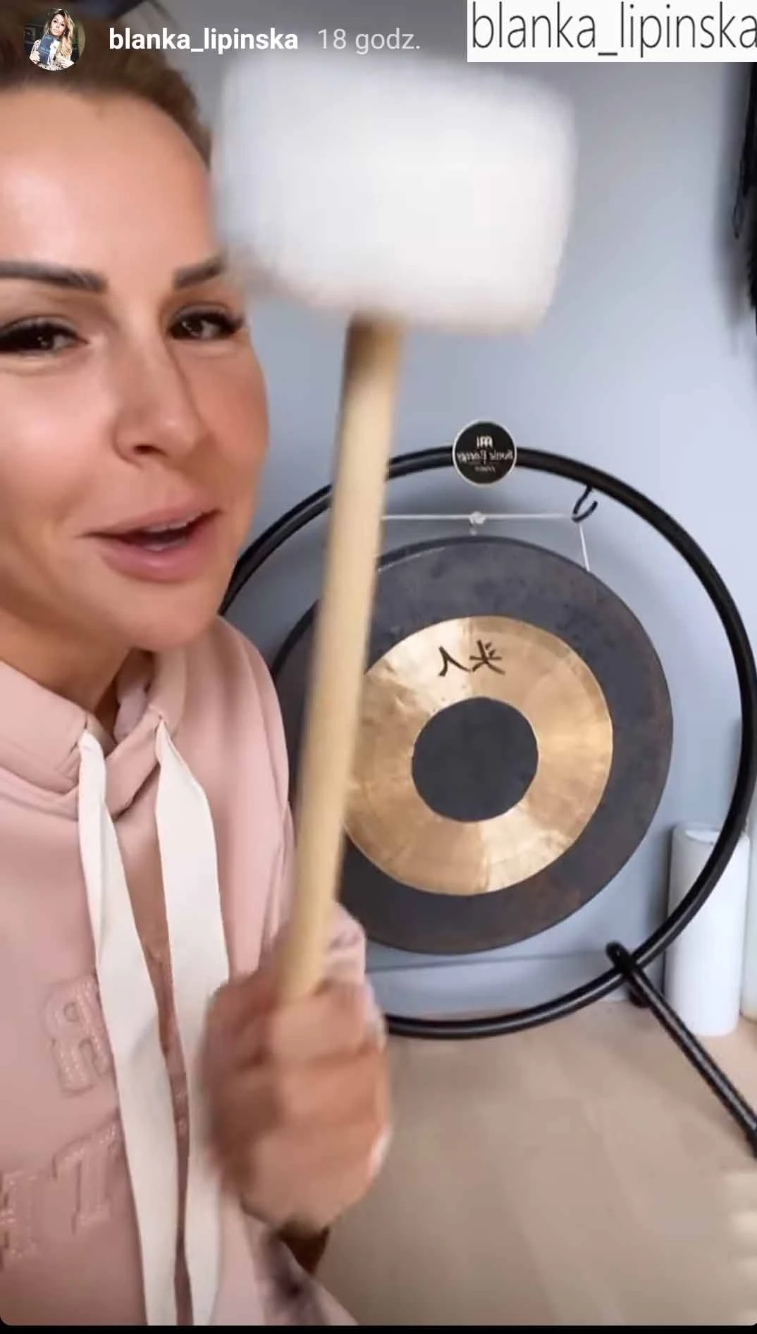 Screenshot z Instagrama @blanka_lipinska Screenshot z Instagrama @blanka_lipinska