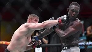 Jan Błachowicz w walce z Israelem Adesanyą