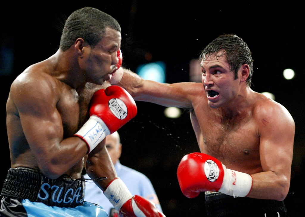 Oscar De La Hoya (z prawej)