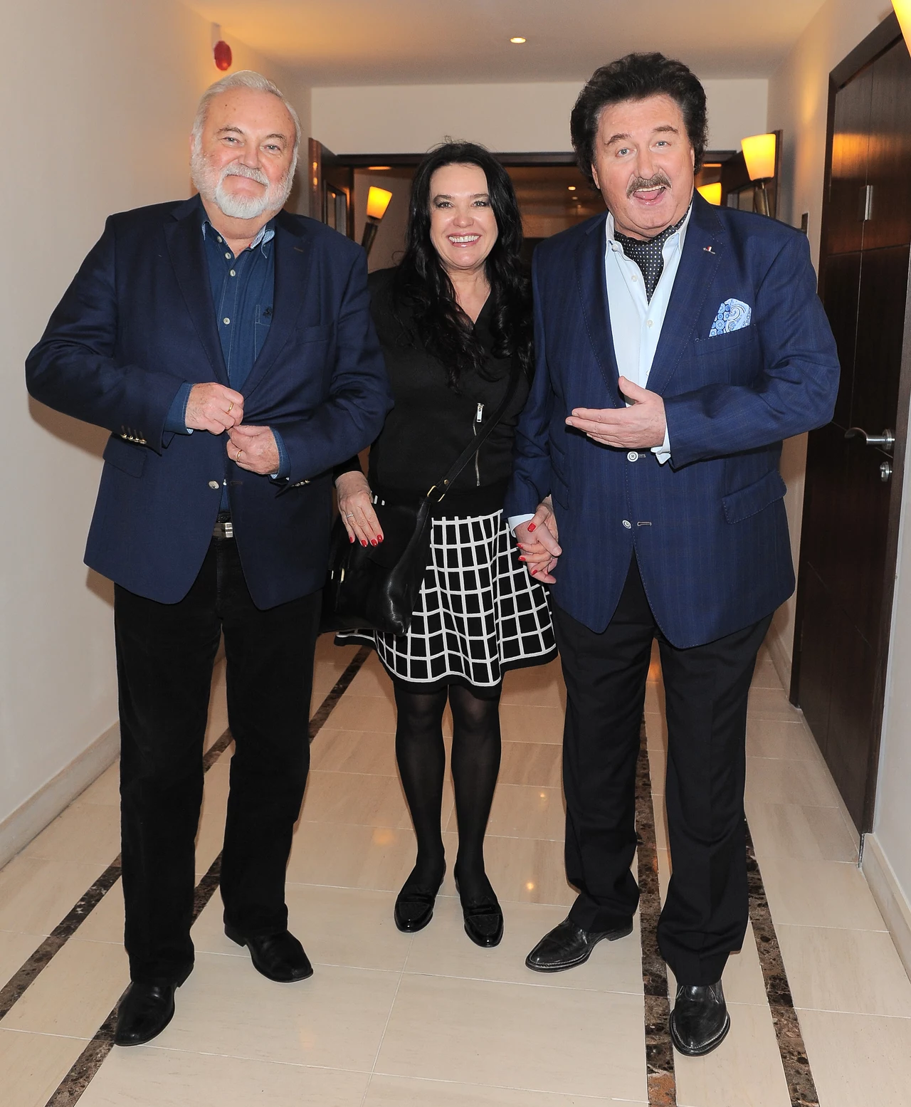 Andrzej Kosmala, Ewa Krawczyk i Krzysztof Krawczyk w 2014 r. Andrzej Kosmala, Ewa Krawczyk i Krzysztof Krawczyk w 2014 r.