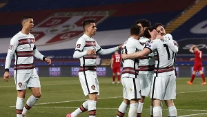 Radość piłkarzy reprezentacji Portugalii