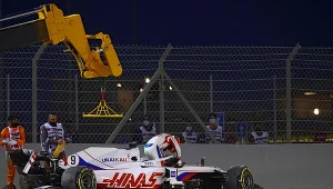 Nikita Mazepin zakończył debiut tuż po starcie