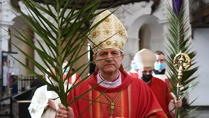 Abp Tadeusz Wojda podczas uroczystości kanonicznego objęcia Archidiecezji Gdańskiej