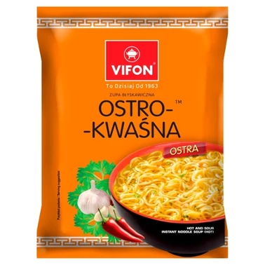 Vifon Zupa błyskawiczna ostro-kwaśna 70 g - 1