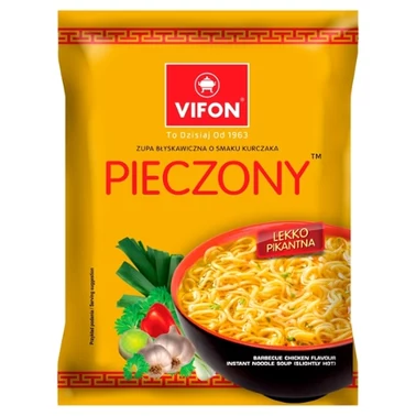 Vifon Zupa błyskawiczna o smaku kurczaka pieczony 70 g - 2