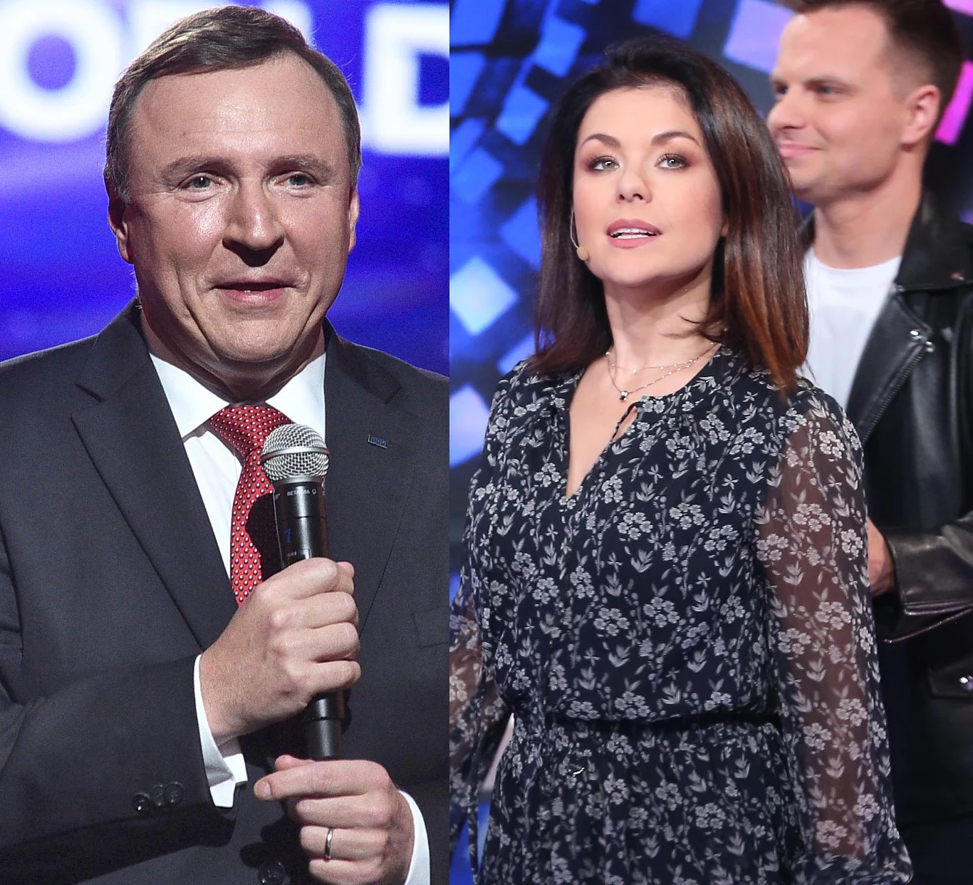 Jacek Kurski, Kasia Cichopek i Marcin Hakiel Jacek Kurski, Kasia Cichopek i Marcin Hakiel