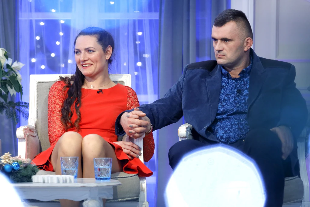 Sławek Banasiak z "Rolnik szuka żony" z Eweliną Sławek Banasiak z "Rolnik szuka żony" z Eweliną