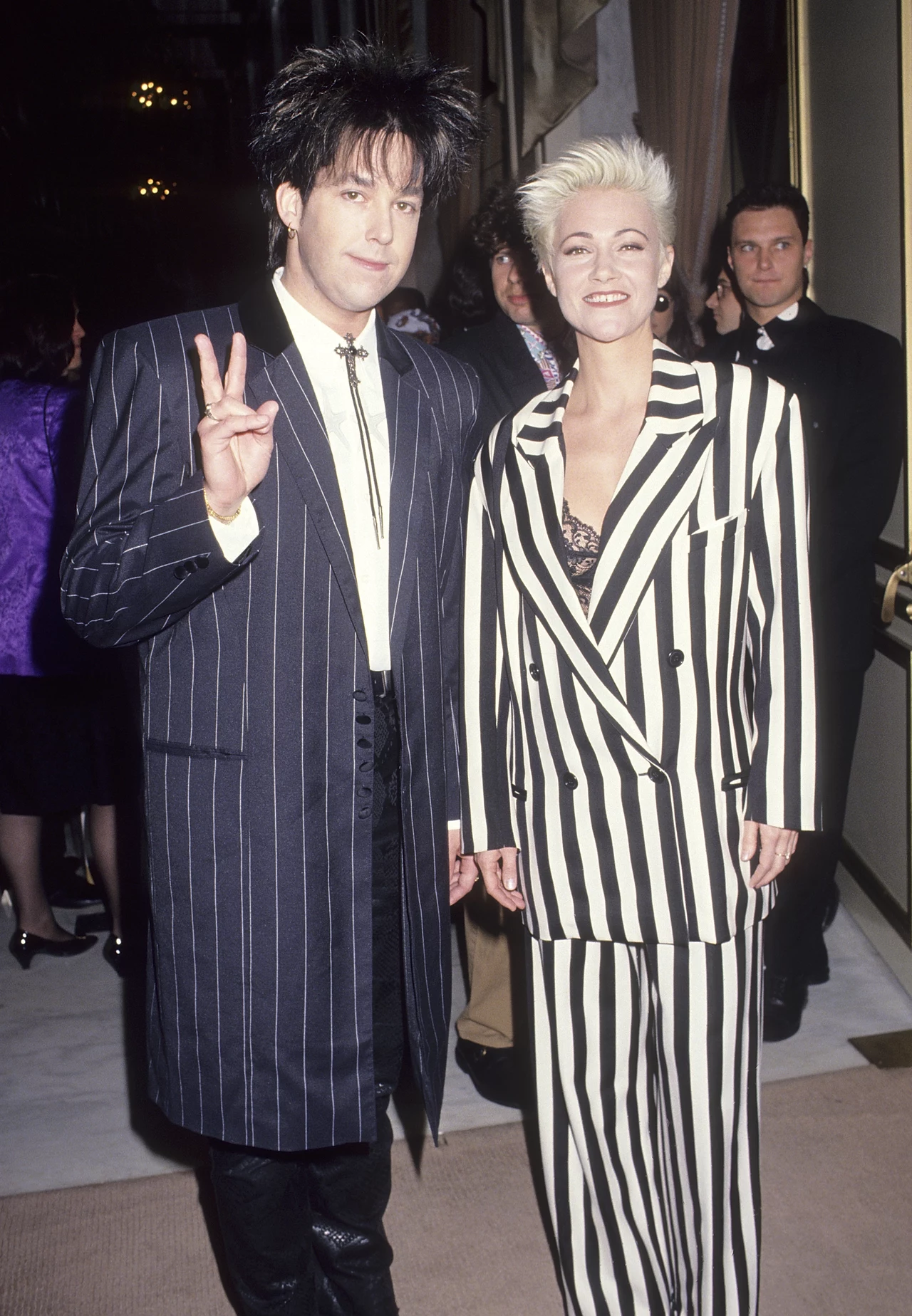 Per Gessle i Marie Fredriksson (Roxette) dwa miesiące po premierze "Joyride" - maj 1991 r. Per Gessle i Marie Fredriksson (Roxette) dwa miesiące po premierze "Joyride" - maj 1991 r.