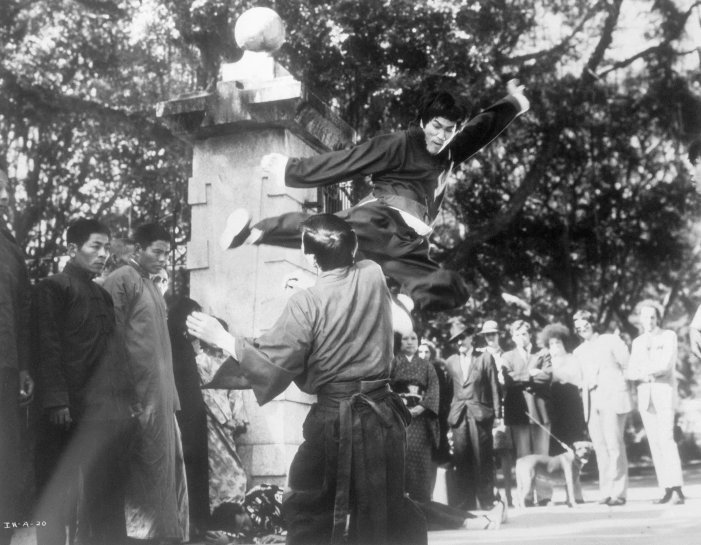 Fotos z filmu "Wściekłe pięści" z 1972 r.