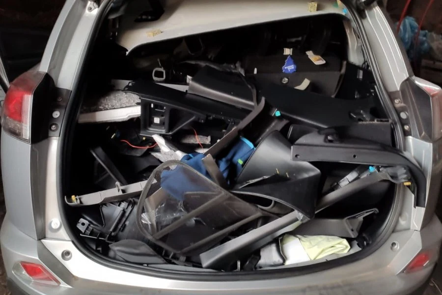 Skradziona Toyota RAV4