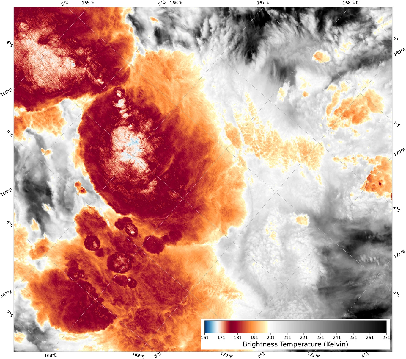 Satelita NOAA-20 zarejestrował burzę dzięki zainstalowanym na jego pokładzie przyrządom do obrazowania w podczerwieni Satelita NOAA-20 zarejestrował burzę dzięki zainstalowanym na jego pokładzie przyrządom do obrazowania w podczerwieni
