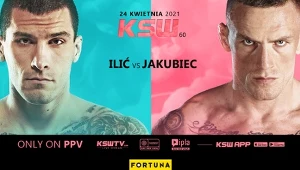 Aleksandar Ilić i Tomasz Jakubiec zmierzą się na KSW 60