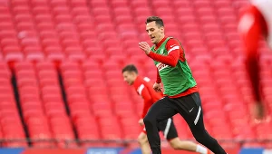 Arkadiusz Milik w trakcie treningu - zdj. archiwalne