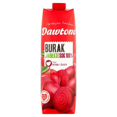 Dawtona Sok 100% burak jabłko 1 l - 1