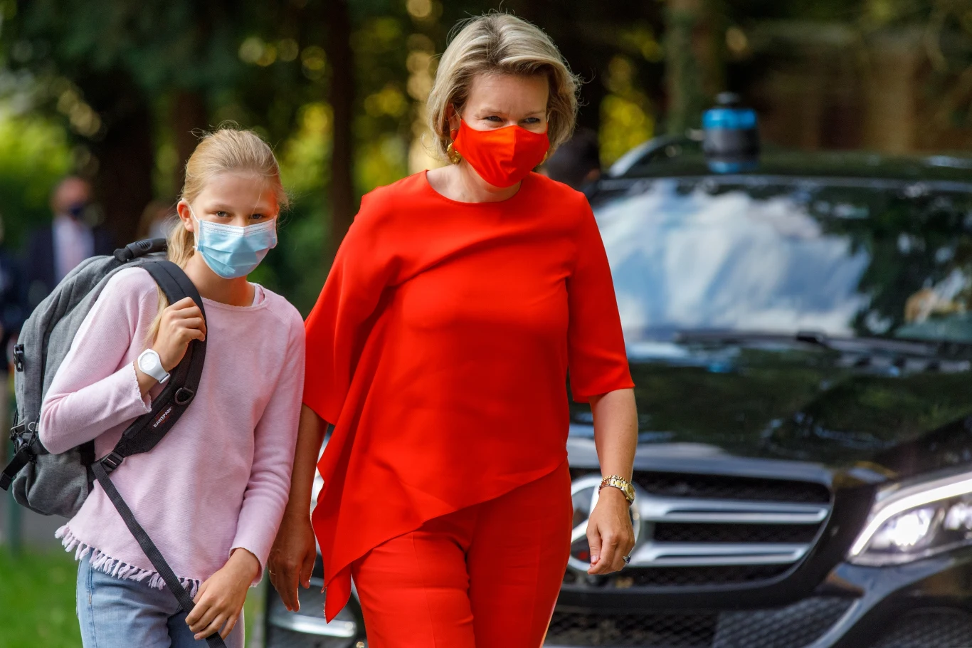 Królowa Matylda lubi żywe kolory.